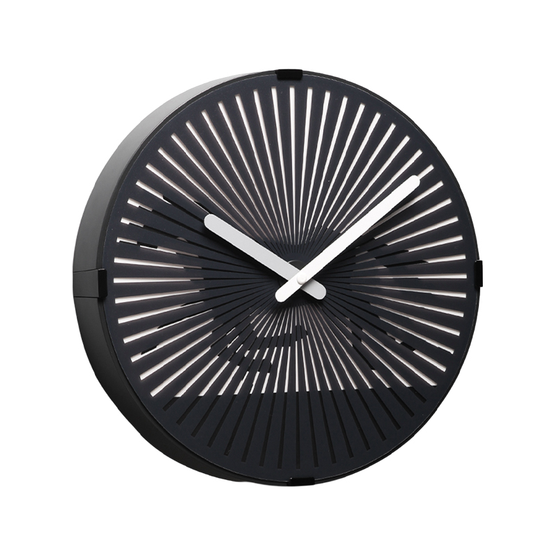 Horse Racing Dynamic Rotating Clock Creative Round Wall Clock