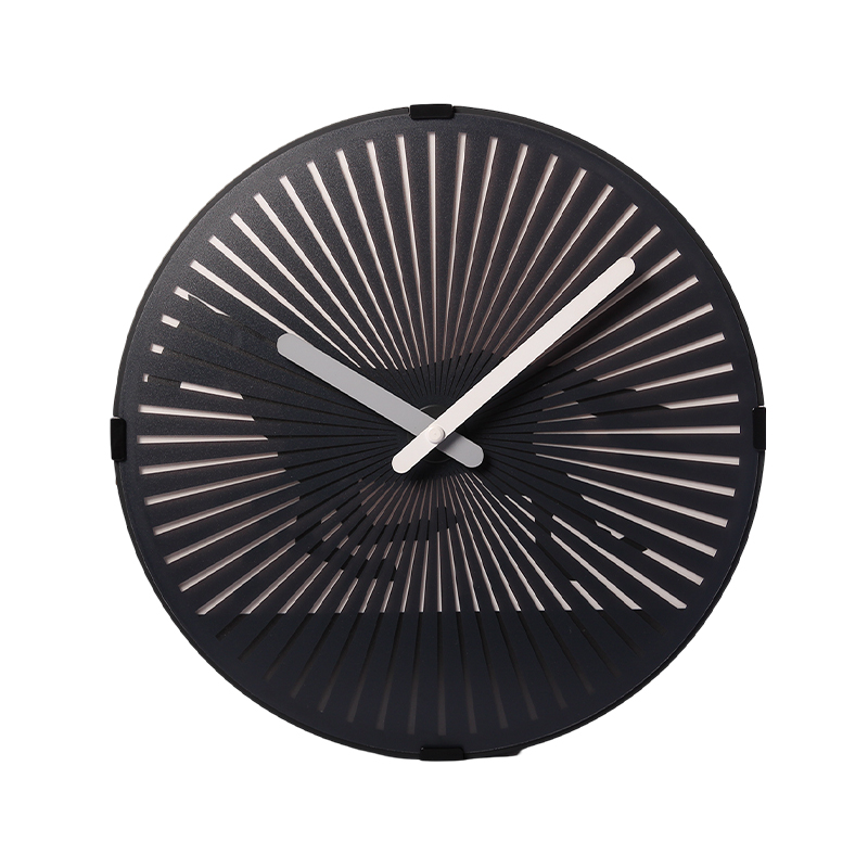 Horse Racing Dynamic Rotating Clock Creative Round Wall Clock