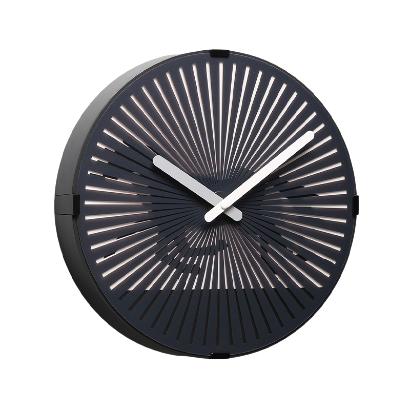 Horse Racing Dynamic Rotating Clock Creative Round Wall Clock