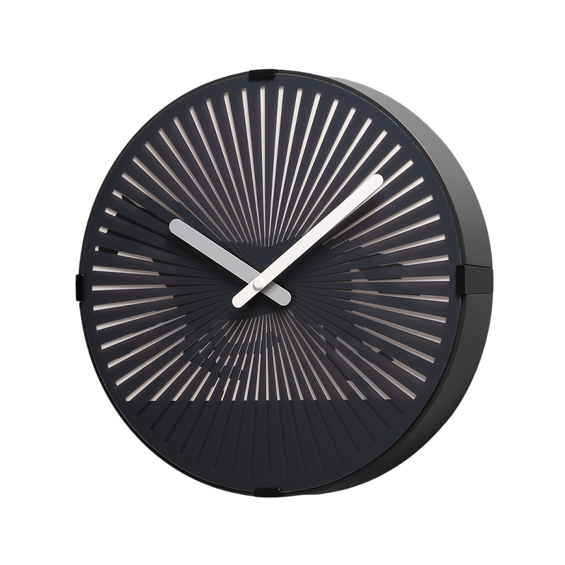 Horse Racing Dynamic Rotating Clock Creative Round Wall Clock